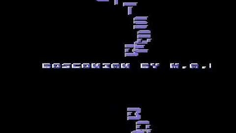 Beastie Boys Cracktro "Broom" for the Commodore 64