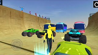 محاكاةسيارات سوبرهيرو ابطال خارقين مرحلة 4 محاكي قيادةواقعي العاب موبايل  game superhero car stunts