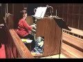 Robin dunn organ  js bach  prelude in a minor bwv 543