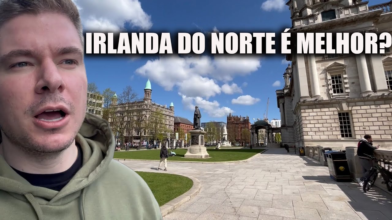 Belfast é mais bonita e interessante que Dublin!