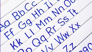 A to Z Alphabet Writing Practice ✍️ | English Handwriting Improvement | Beautiful Handwriting
