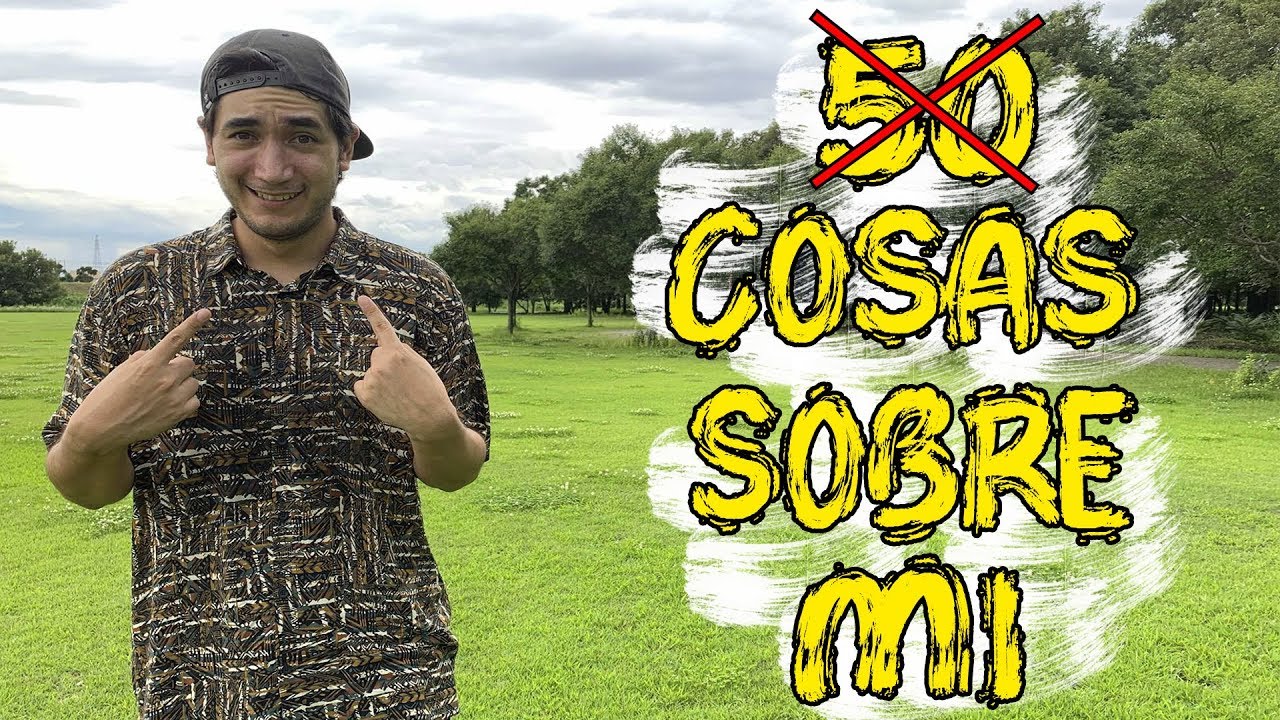 ESPECIAL 100k MIL SUSCRIPTORES | 50 COSAS SOBRE MI