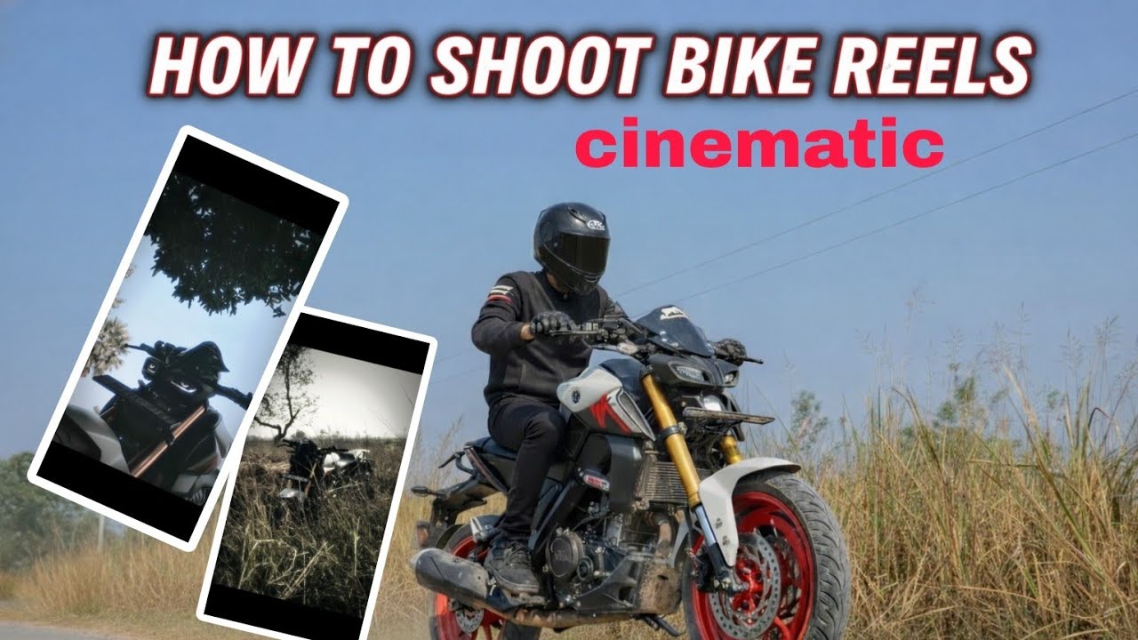HOW TO SHOOT BIKE VIDEO!! (Kaise bike reels shoot kre) 
