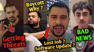Tabish Hashmi Software Update ? | RHS getting Threats 😳 | Ducky Bhai Boycott ? | 4t Falak Bad News😢  screenshot 5