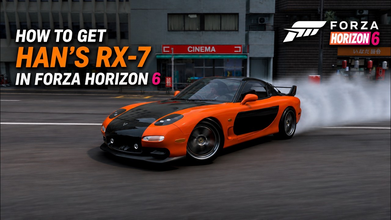 I Recreated Han's RX-7🔥 from Tokyo Drift in Forza Horizon 6 (100
