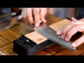 Sharpening a sakai takayuki 210mm gyuto