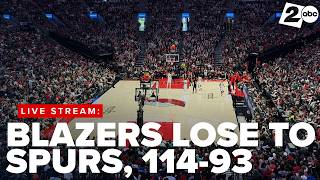 Portland Trail Blazers fall to San Antonio Spurs 114-93 in Game 4; recap on KATU News