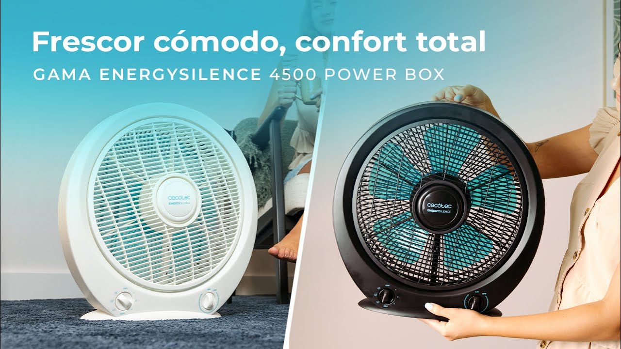 Gama de ventiladores de suelo EnergySilence 4500 Power Box