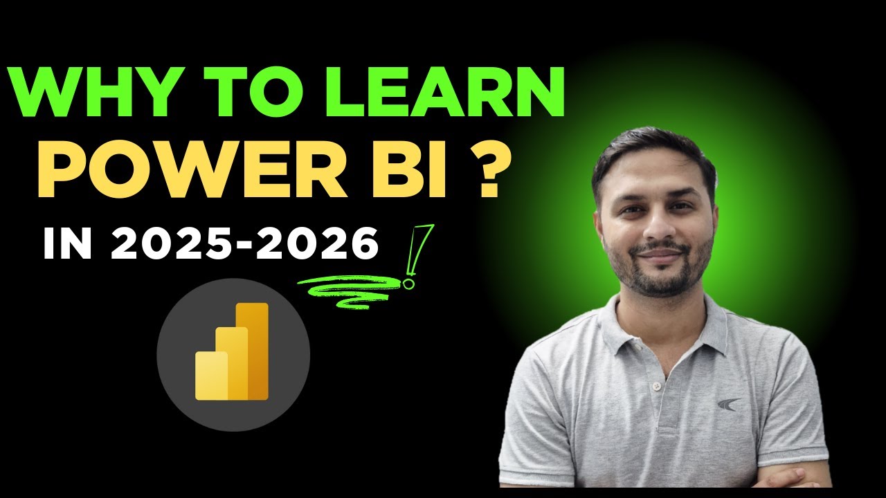 Why you should learn Power BI in 2025-26 || The smartest career move ...