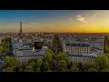 Magic of Paris 4K Drone and Timelapse