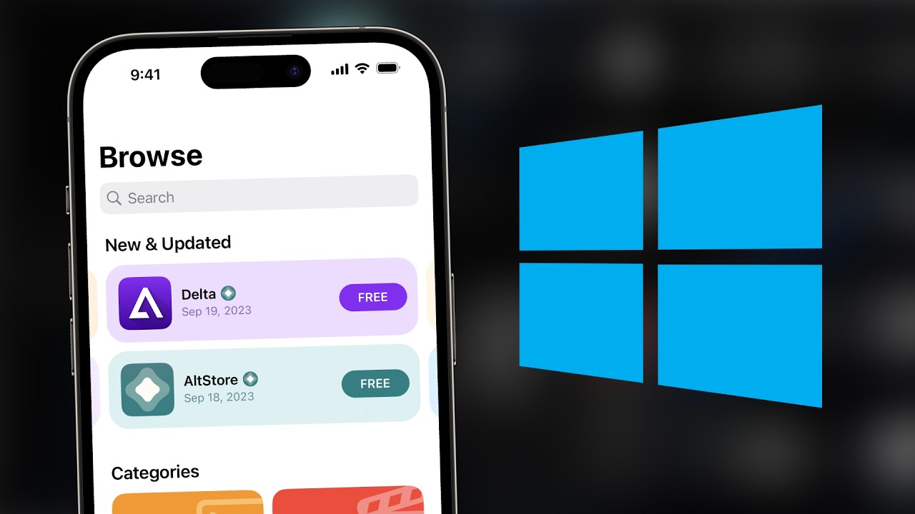How to install altstore using windows altstore on iphone youtube