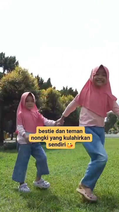 bestie dan teman nongki yang kulahirkan sendiri 😜😘🥰#bestie #temannongki #emakanaktelu #emaktigaanak