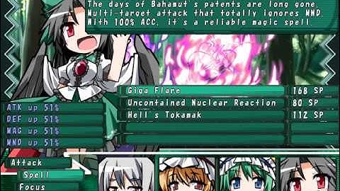 Labyrinth of Touhou Draft Run - vs Hibachi Twins