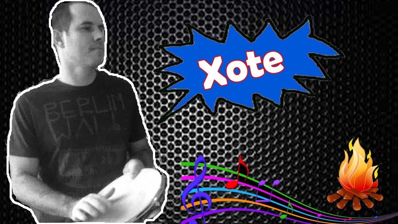 Aula de Pandeiro, Xote. Como tocar xote.