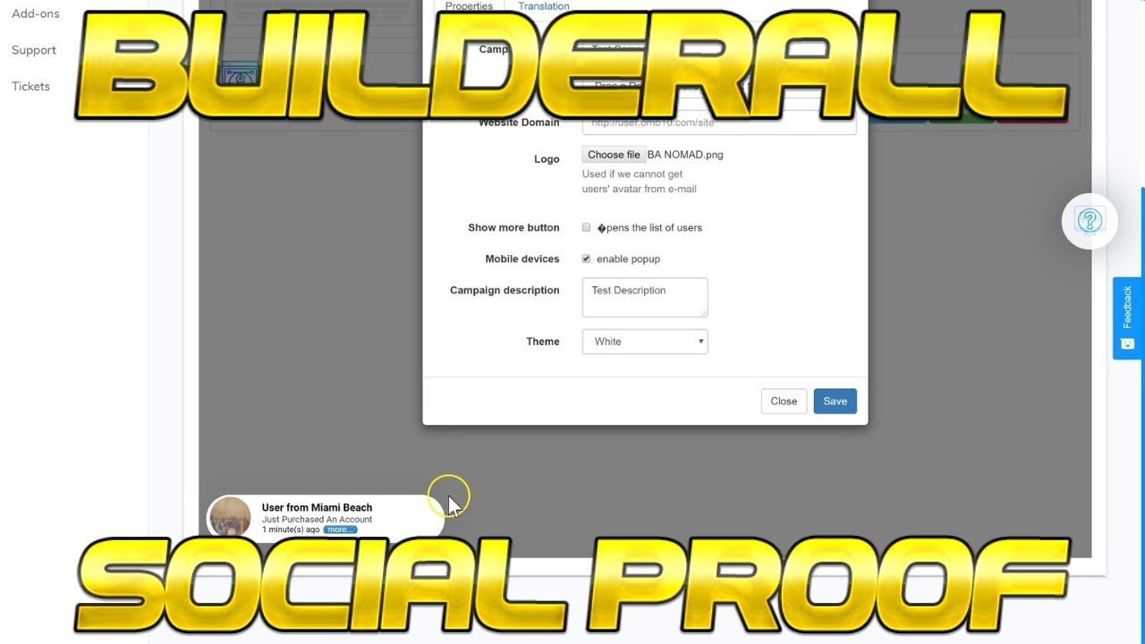 Builderall Social Proof