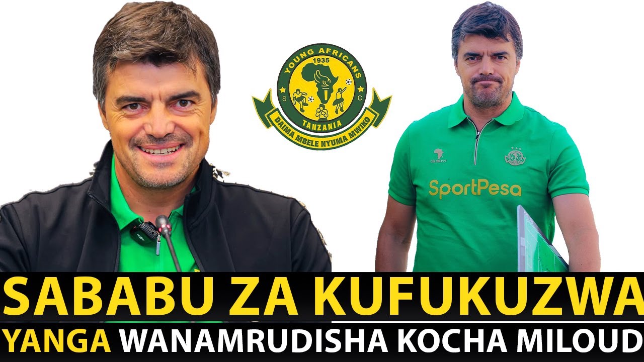 HIZI HAPA SABABU ZA KOCHA WA YANGA KUPIGWA CHINI KISA SIMBA.