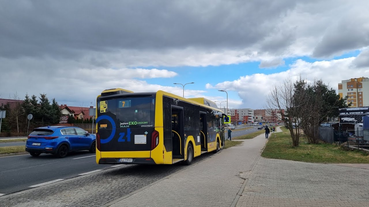 PKS Lubin - linia 1 | MAN NL280 Lion`s City 12 G EfficientHybrid #20370