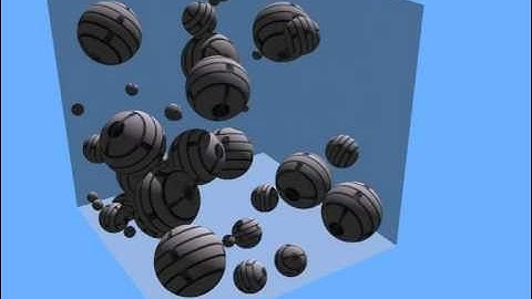 Robot simulation: Webots physics