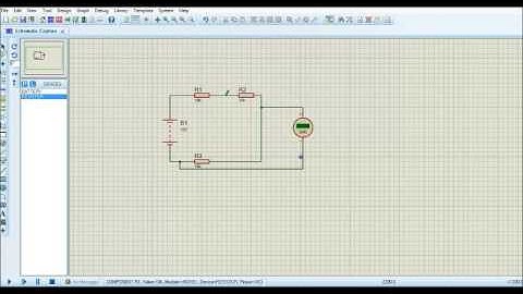 How to design Voltage Divider In PROTEUS and Simulate