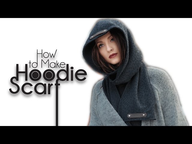 Hooded Scarf Sewing Pattern/ Free Tutorial - Sew Crafty Me