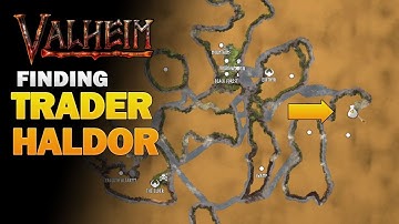 Valheim - FINDING TRADER HALDOR | Where Is He? | S2 EP7