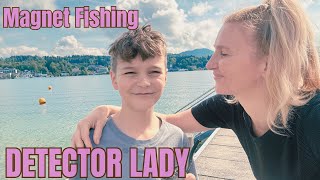 24 hodin na jezeře Wörthersee 🌊 Magnet Fishing 🧲 a saunování v Rakousku