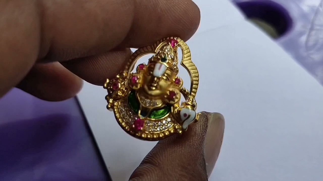 VEDVAANI Tirupati Balaji Gold Plated Alloy Ring for Men & Women :  Amazon.in: Fashion