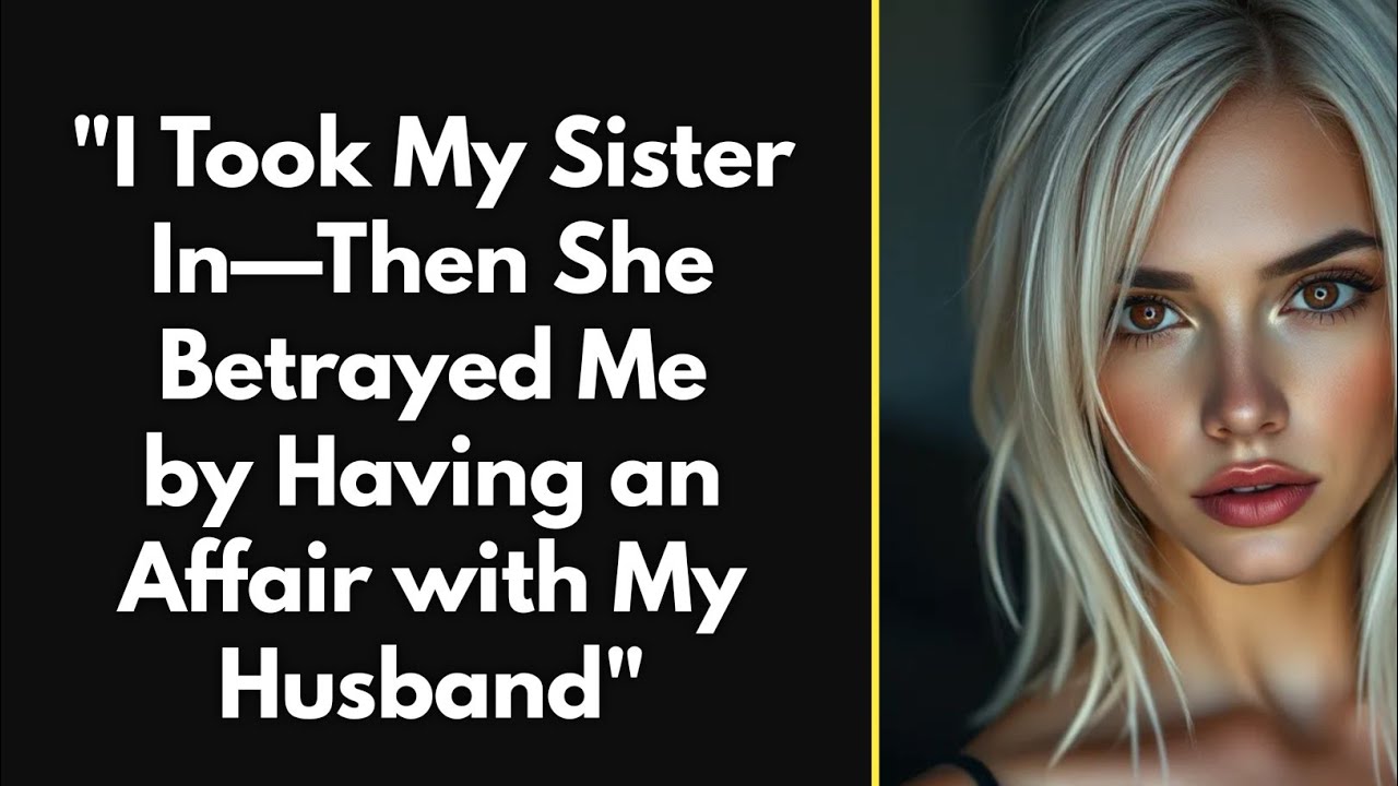 "I Took My Sister In—Then She Betrayed Me by Having an Affair with My ...