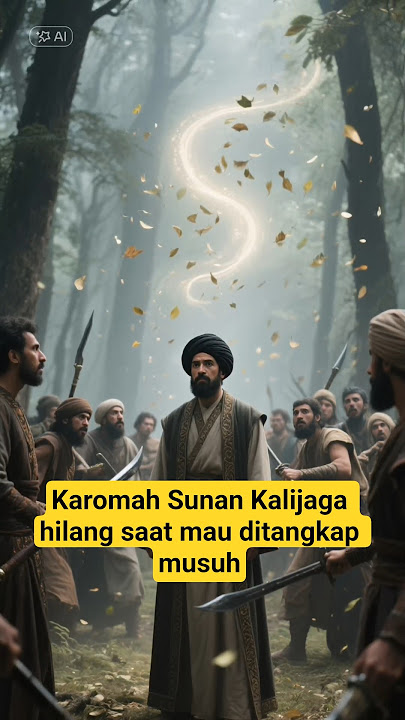 karoma susnan kalijaga hilang saat mau ditangkap musuh #shorts #walisongo