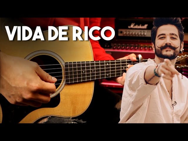 Vida de Rico - Camilo | GUITARRA TUTORIAL ACORDES | Christianvib - YouTube
