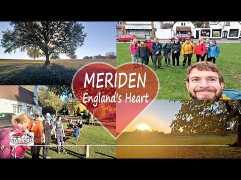 Meriden the Historical Centre of England, Group Hike YouTuber Meet Up