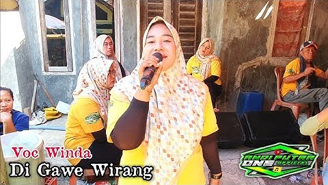 ANDI PUTRA 1 Di Gawe Wirang Voc Winda Live Setupatok Mundu Cirebon Tgl 12 Juli 2023