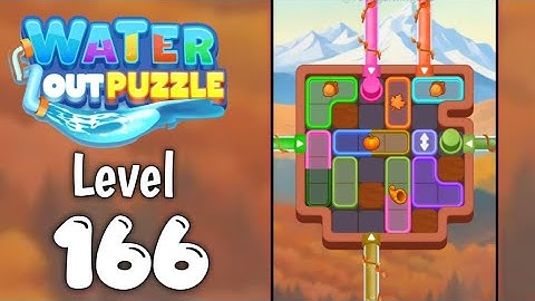 Water Out Puzzle Level 166 Walkthrough