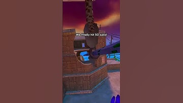 THANK YOU FOR 50 SUBS! #gorillatag #gaming #gtag # #beach  #vr #subscribe