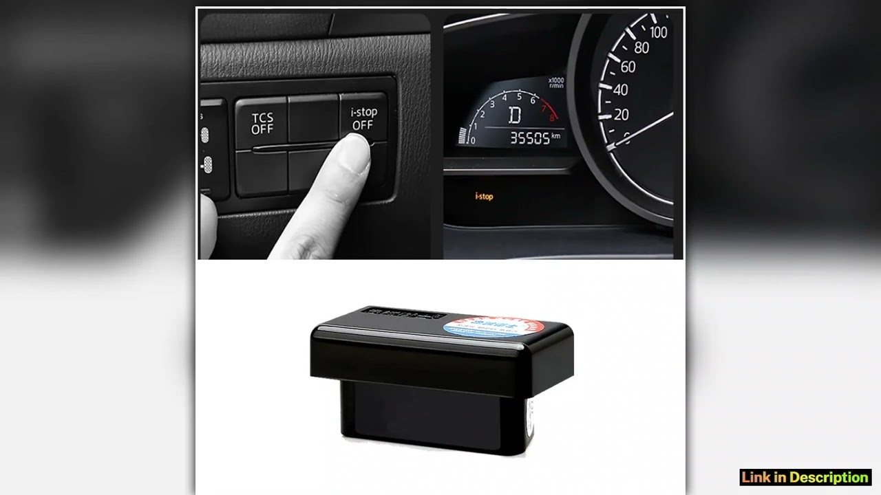 Engine start button OBD start stop disable closer istop off switch For Mazda 3 6 BM BN CX5 KF CX3