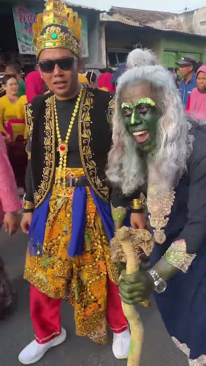 Jangan takut sama MAK LAMPIIR YA 😱😱😱#maklampir #kerajaan #festivalbudaya #tranding