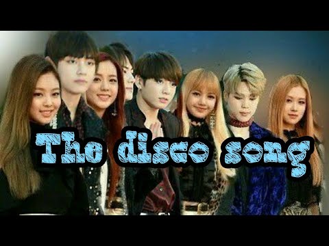 The disco song | (FMV) | bts x blackpink | #bts #blackpink #taennie #liskook #jirose #jinsoo |