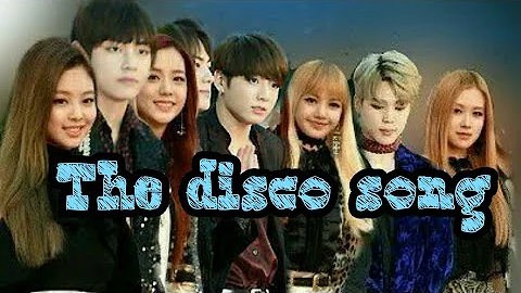 The disco song | (FMV) | bts x blackpink | #bts #blackpink #taennie #liskook #jirose #jinsoo |