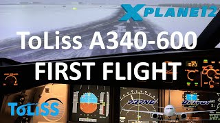 ToLiss A340-600 FIRST FLIGHT - As Close To My New Plane As it Gets | Real Airline Pilot