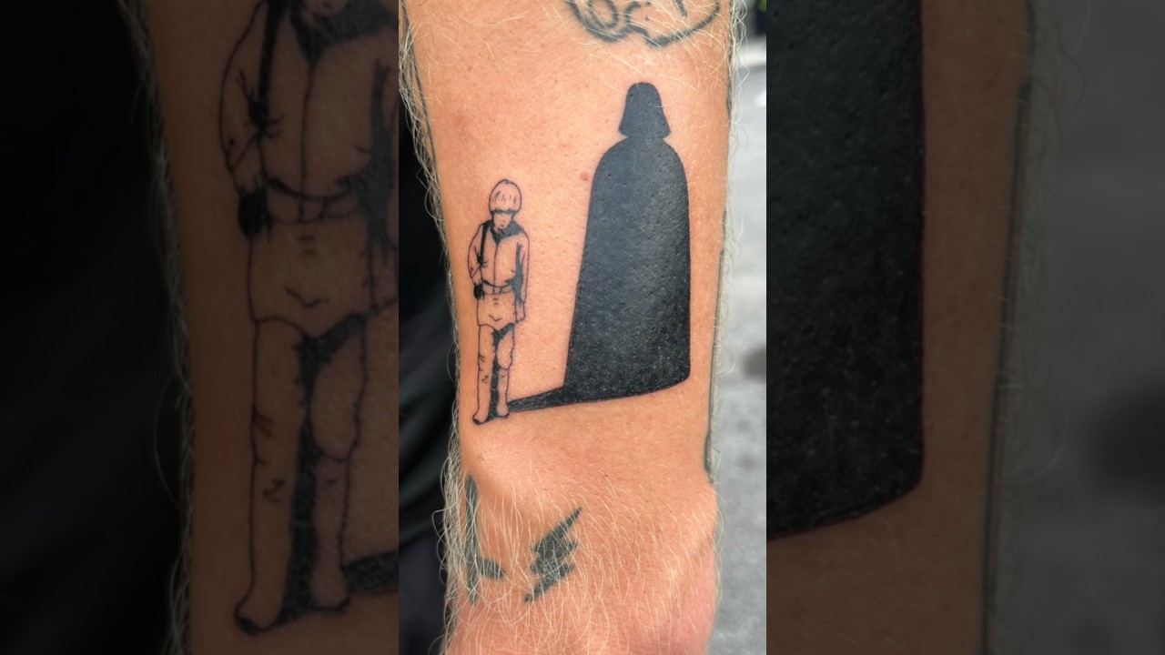 Star Wars Anakin & Darth Vader tattoo 