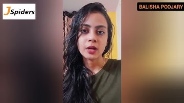 TESTIMONIAL | JSPIDERS RAJAJINAGAR | BALISHA POOJARY