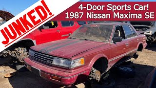 JUNKED! 1987 Nissan Maxima SE - The Original (Albeit Self-Declared) Four Door Sports Car!