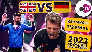 Kicker Weltmeisterschaft - Herren Einzel - Halbfinale - Ruben Heinrich vs Stephen Lyall