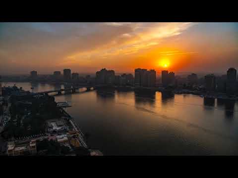 Cairo Sunset - The Pyramids - The Nile