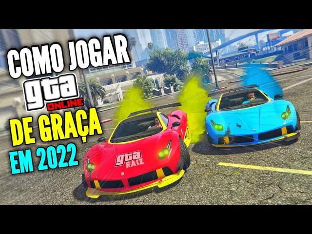 COMO JOGAR GTA 5 ONLINE DE GRAÇA 