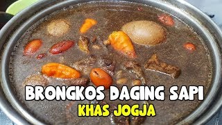 RESEP BRONGKOS ASLI JOGJA || TERNYATA BIKINNYA GAMPANG BANGET