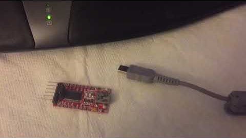 Geekcreit FT232RL FTDI USB To TTL Serial Converter Not recognized by Windows.