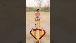 seesaw up and down enjoy Karte huye #seasaw #upanddownseesaw