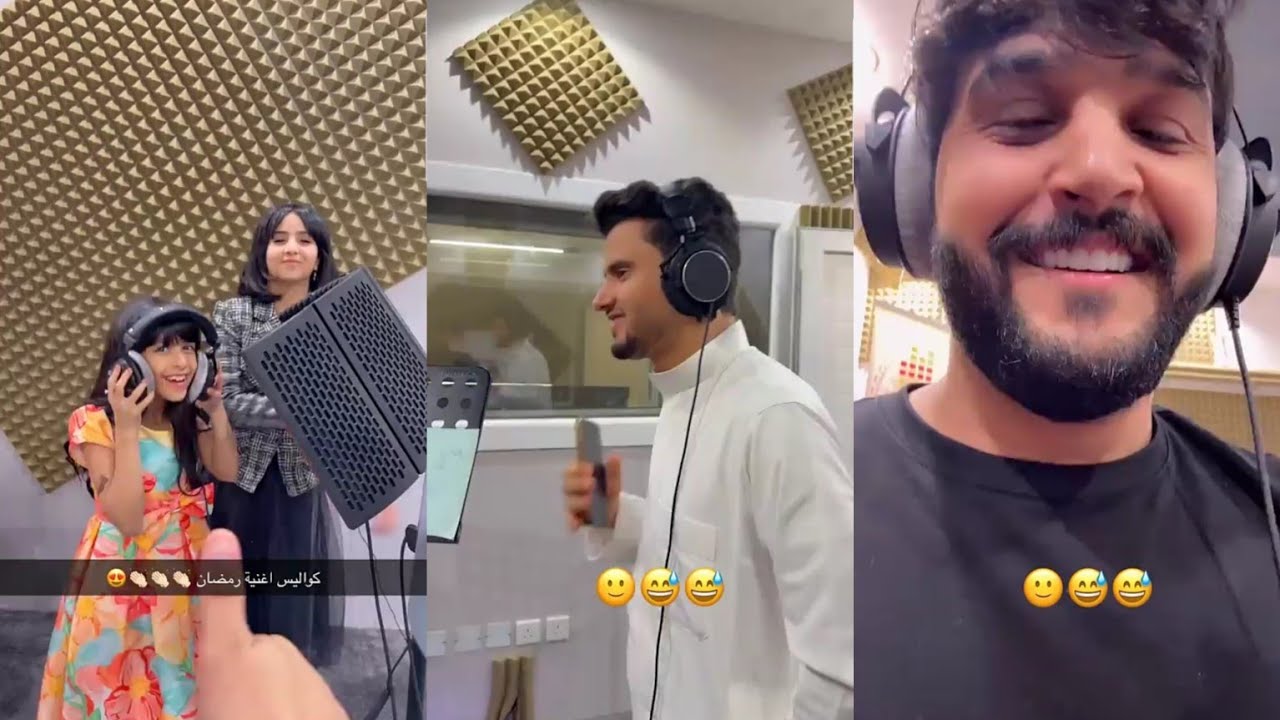 كواليس حصرية لأغنية رمضان – حسين محب وقروب عبدالخالق مع عبدالخالق