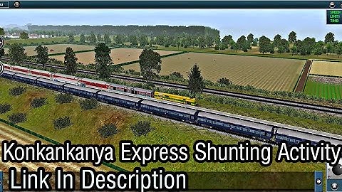 DOWNLOAD KONKANKANYA EXPRESS(SHUNTING ACT) AT MADGAON COACH CARE YARD||ACTIVITY LINK IN DESCRIPTION!